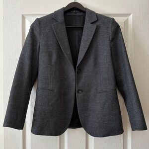 Theory Tweed Zaylin Fern Suit Jacket Blazer | Size 6